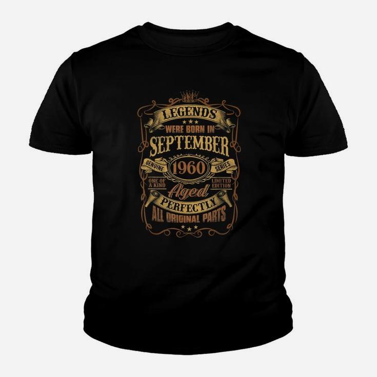 61 Year Old Legend September 1960 61St Birthday Men Gifts Youth T-shirt