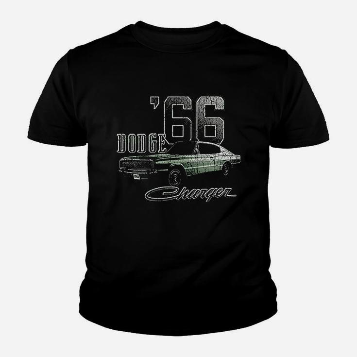 66 Charger 1966 Muscle Car Youth T-shirt