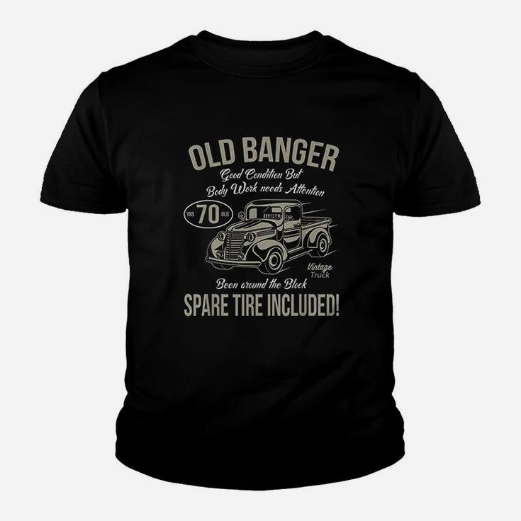 70Th Birthday Vintage Old Banger 70 Years Old Gift Youth T-shirt
