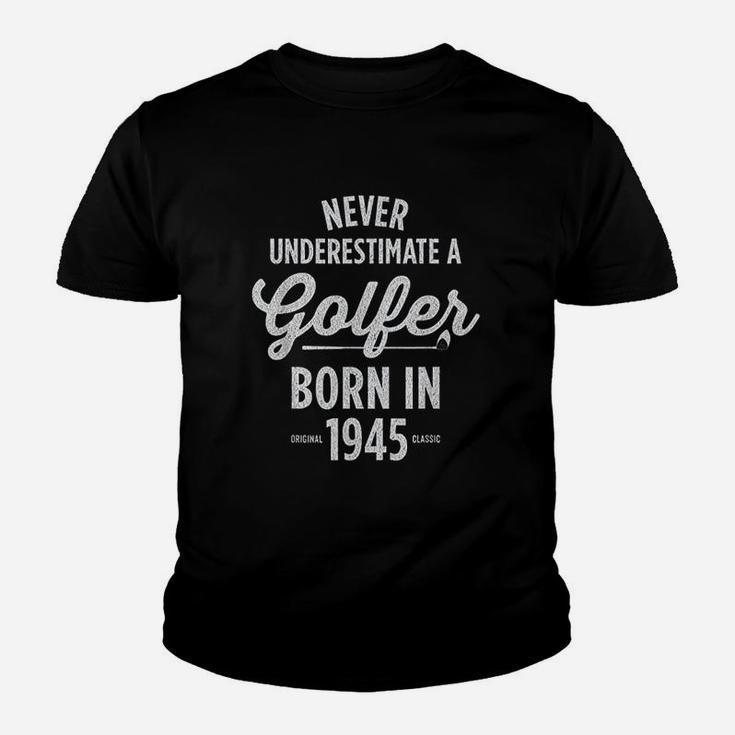 76 Year Old Golfer Golfing 1945 76Th Birthday Youth T-shirt