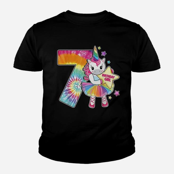 7Th Birthday Unicorn Youth T-shirt