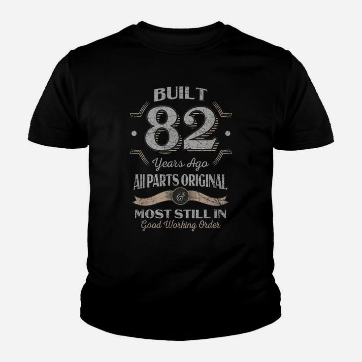 82Nd Birthday 82 Years Old Vintage All Parts Original Youth T-shirt