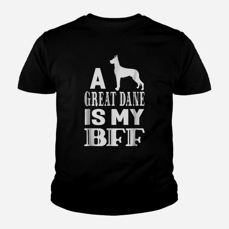 A Great Dane Dog Is My Bff Best Friend Animal Gift T-Shirt Youth T-shirt