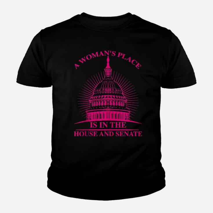 A Woman's Place Youth T-shirt