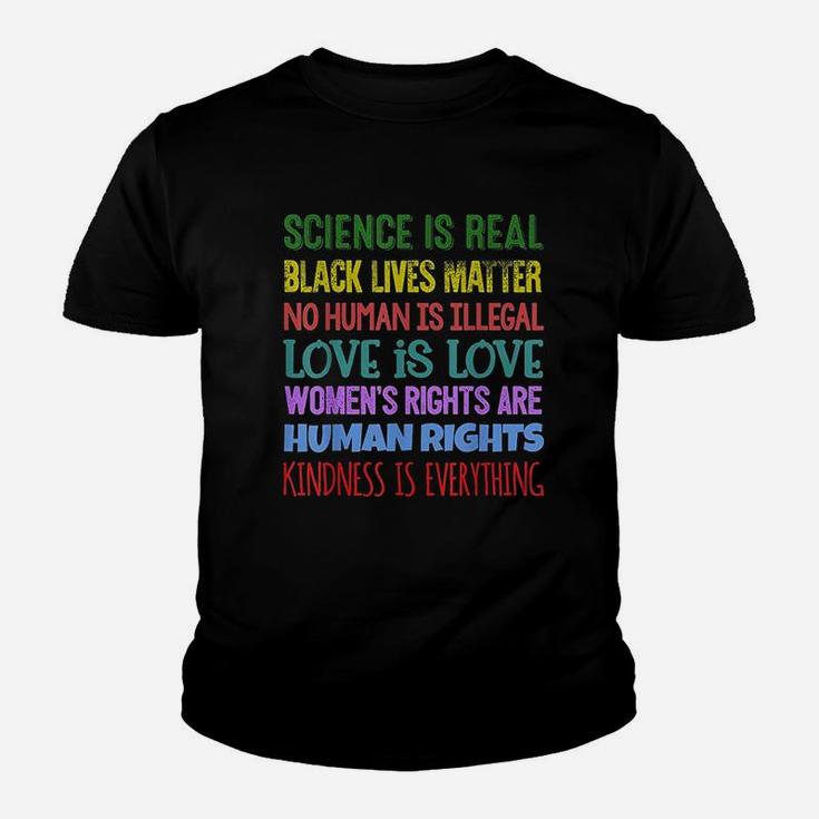 Activist Equality Social Justice Quote Slogan Gift Youth T-shirt