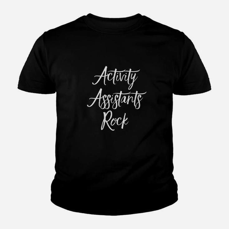 Activity Professionals Week Gifts Activity Assistants Rock Youth T-shirt