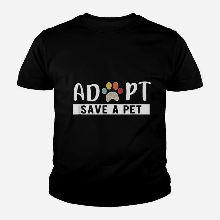 Adopt Save A Pet Youth T-shirt
