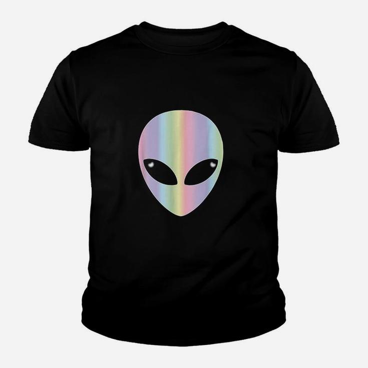 Alien Head Colorful Youth T-shirt