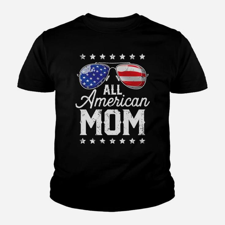 All American Mom 4Th Of July Family Matching Sunglasses Youth T-shirt