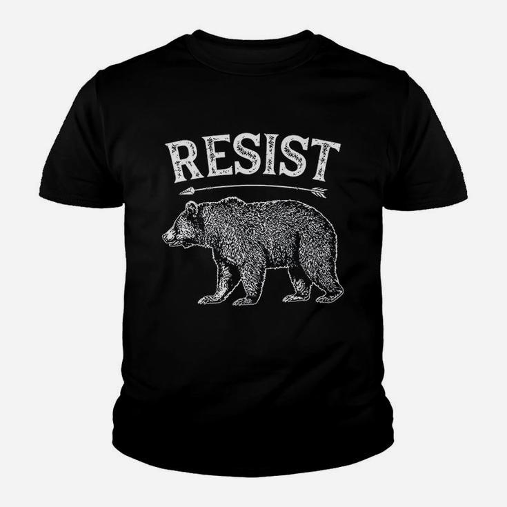 Alt Us National Park Resist Service Bear Vintage Youth T-shirt