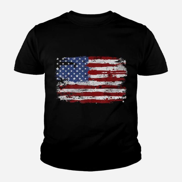 American Flag Usa United States Of America Us 4Th Of July Youth T-shirt