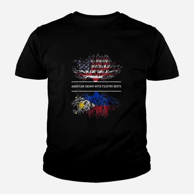American Grown With Filipino Roots Youth T-shirt