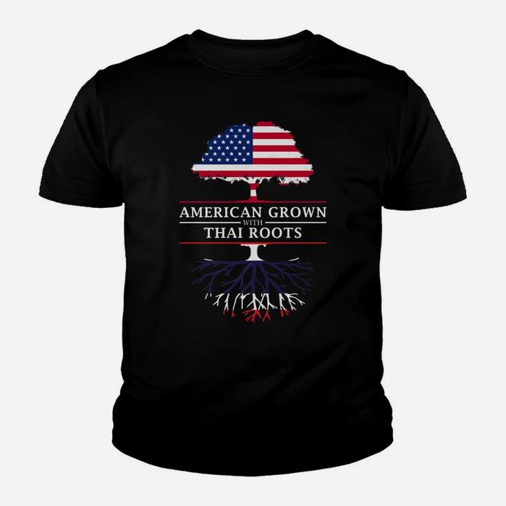 American Grown With Thai Roots - Thailand Youth T-shirt