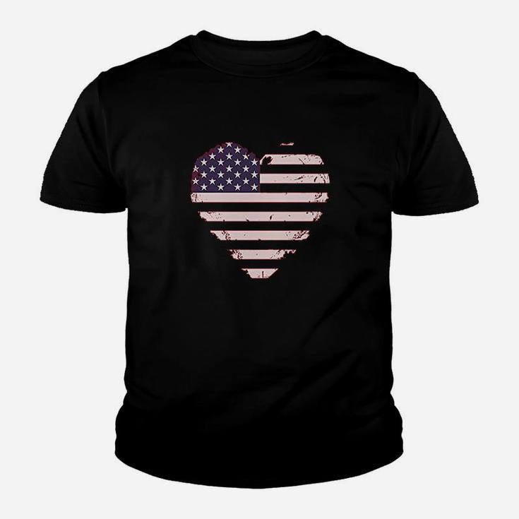 American Heart Flag Youth T-shirt