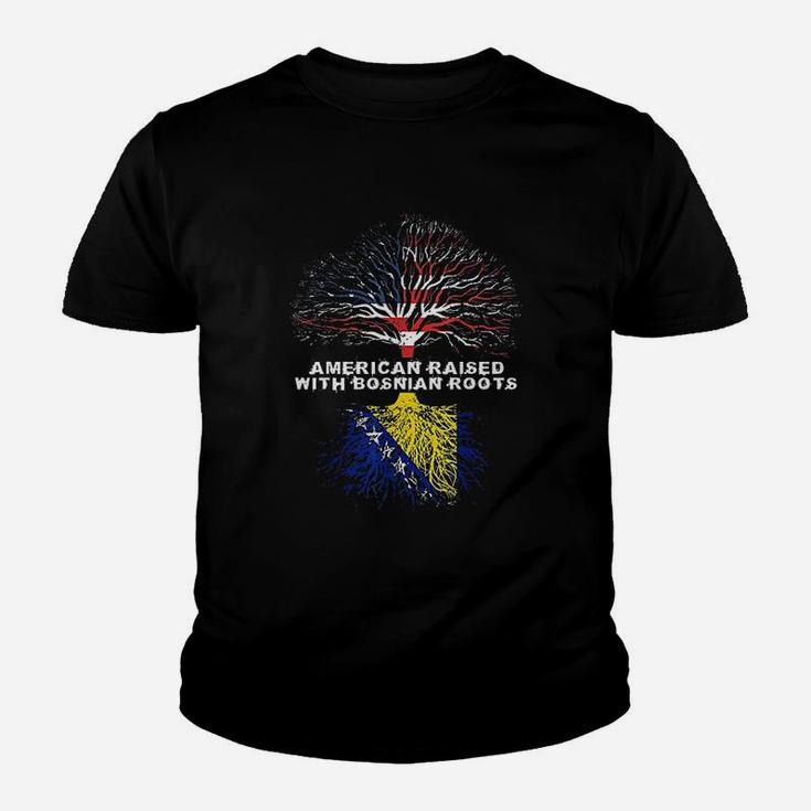 American Raised With Bosnian Roots Youth T-shirt