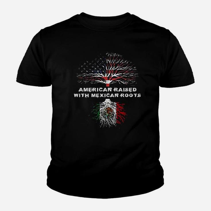 American Raised With Mexican Youth T-shirt