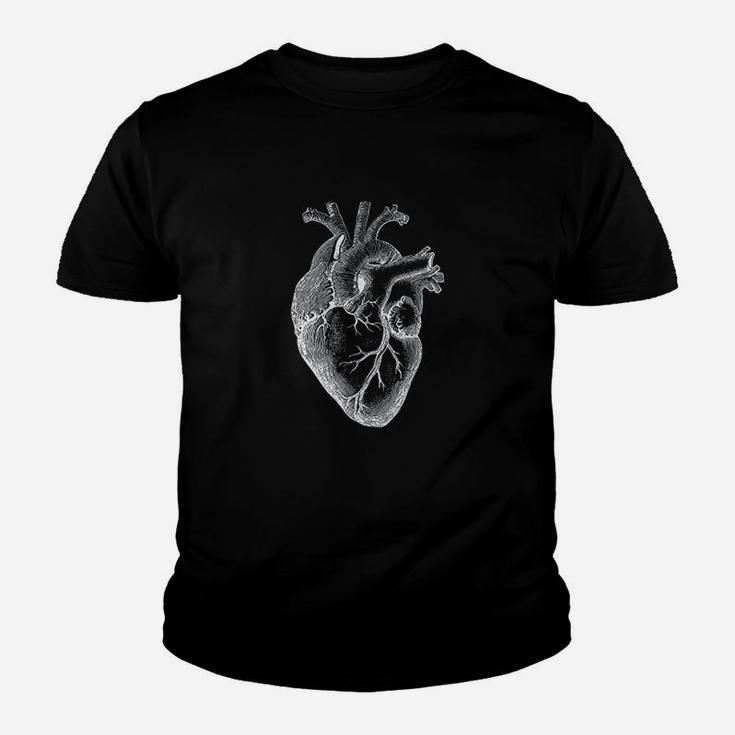 Anatomical Heart Illustration Spreading Love Valentine Art Youth T-shirt