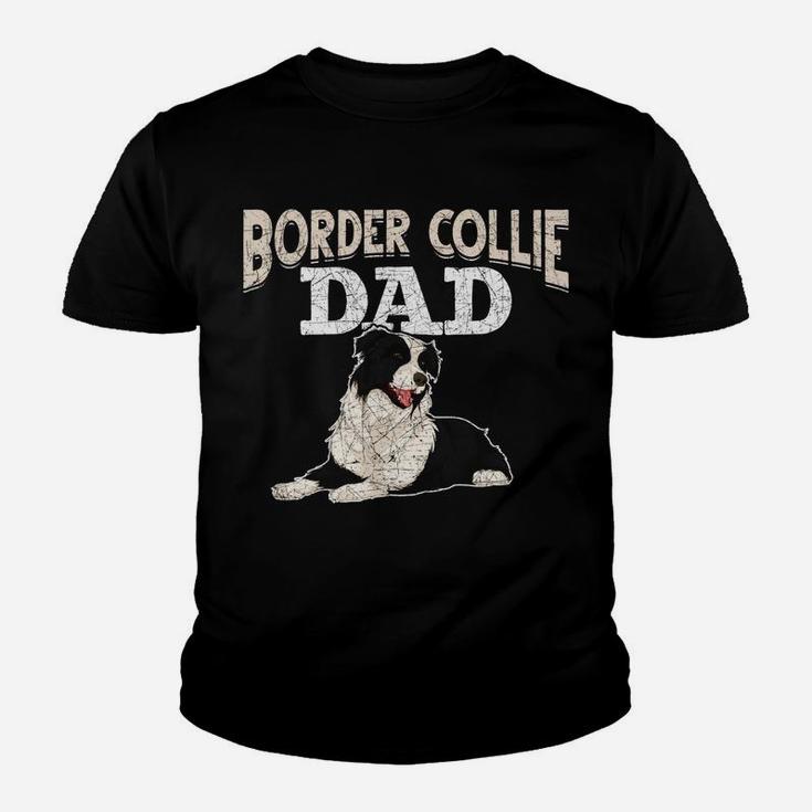 Animal Dad Fathers Day Dog Lover Men Border Collie Sweatshirt Youth T-shirt