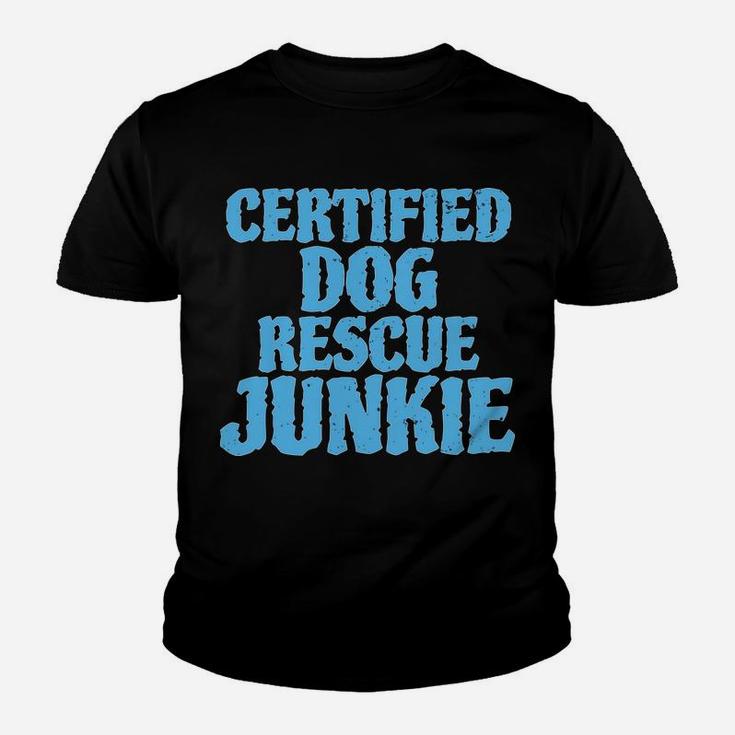 Animal Rescue Dog Cat Adoption Pet Save Love Youth T-shirt