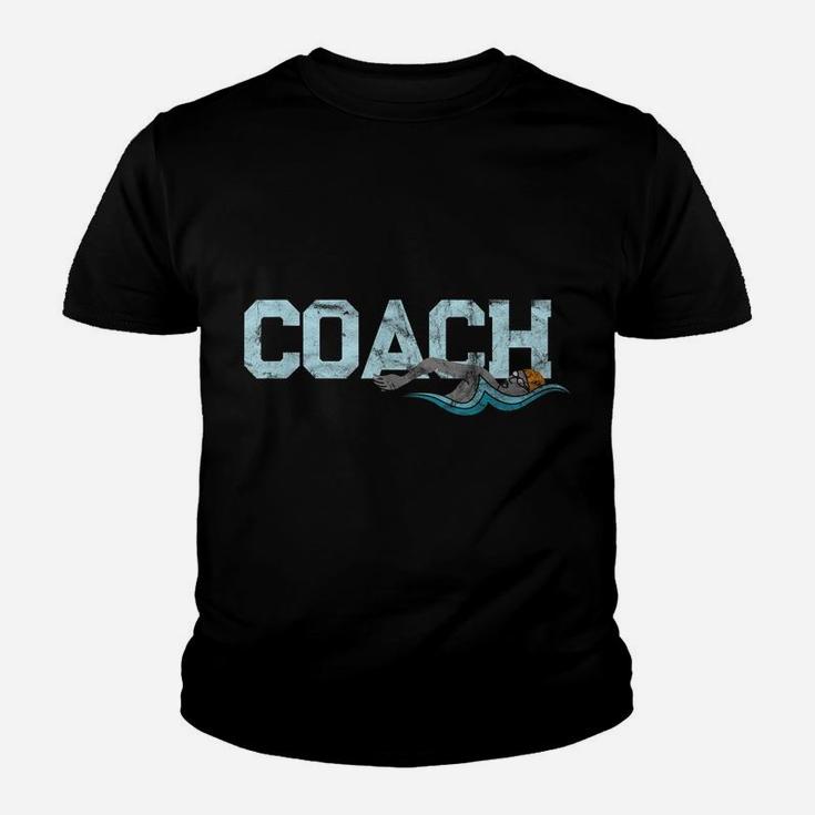 Appreciation Gifts For Swim Coaches Funny Swim Teacher Coach Youth T-shirt