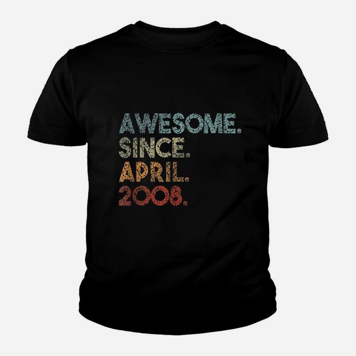 April 2008 Official Teenager 13Th Birthday 13 Years Old Youth T-shirt