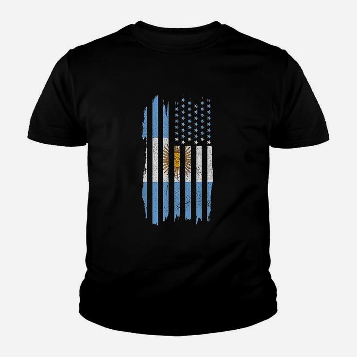 Argentina American Flag Youth T-shirt