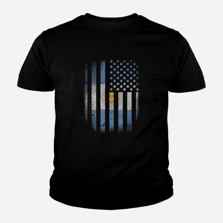Argentinian American Flag Argentina Usa Argentine Gift Youth T-shirt