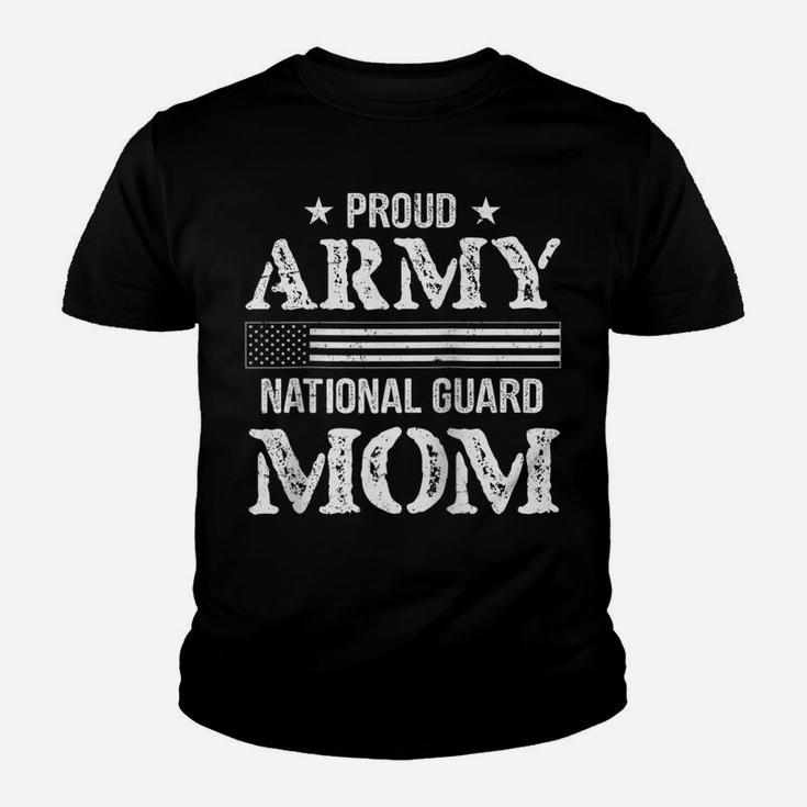 Army National Guard Mom - US Military Gifts - Army Mom Raglan Baseball Tee Youth T-shirt