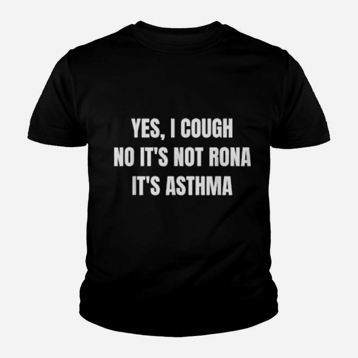 Asthma Cough Awareness Asthmatic Warrior Respiratory Disease Youth T-shirt