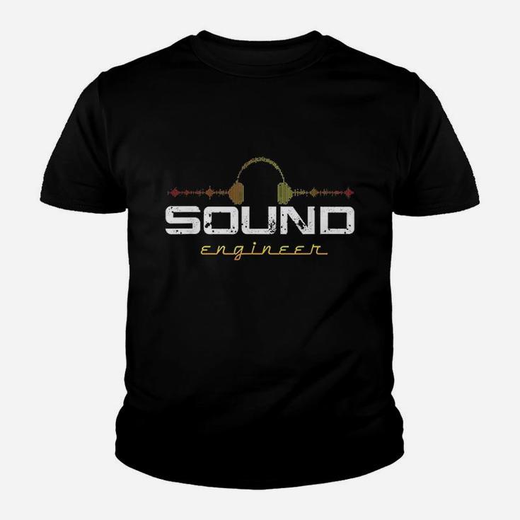Audio Engineer Music Production Sound Engineer Youth T-shirt