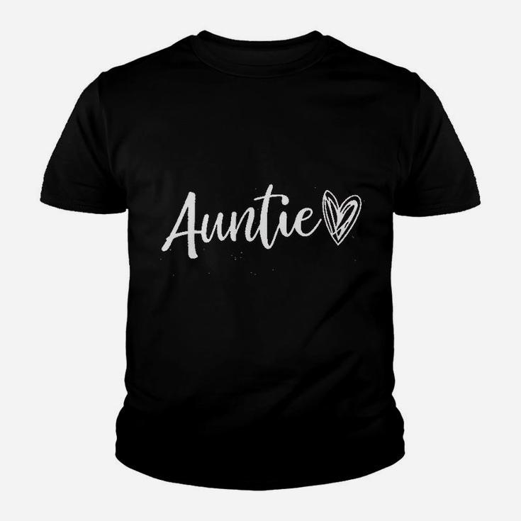 Auntie Cute Love Heart Youth T-shirt