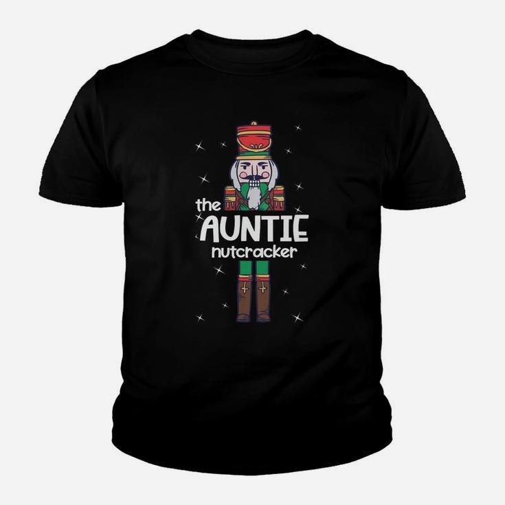 Auntie Nutcracker Family Matching Funny Gift Pajama Sweatshirt Youth T-shirt