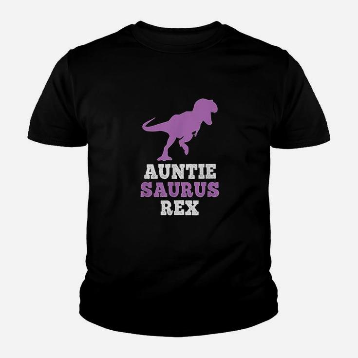 Auntie Saurus Rex Dinosaur Gift Auntiesaurus Day Youth T-shirt
