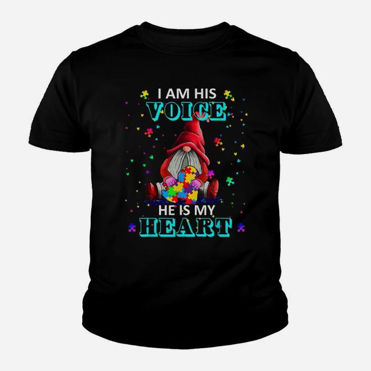Autism Awareness Gnomes Hearts Love Gift Youth T-shirt