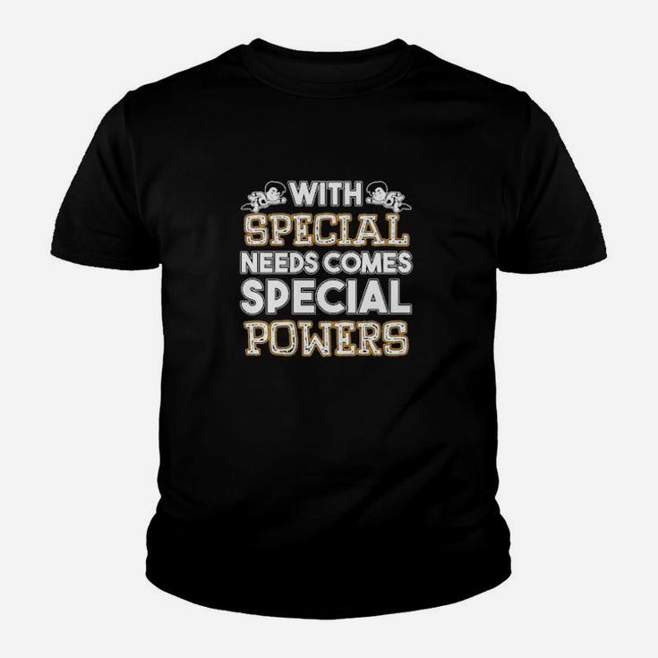 Autism Awareness Month With Special Needs Special Powers Youth T-shirt