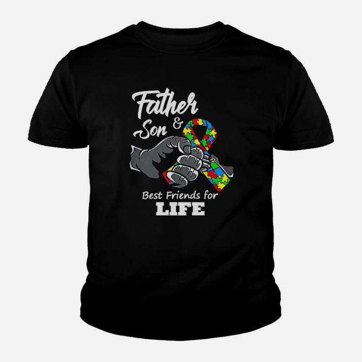 Autism Best Friends For Life Father And Son Youth T-shirt