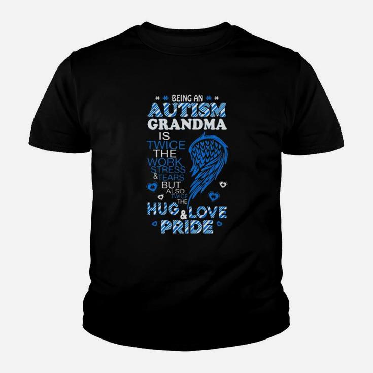 Autism Grandma Youth T-shirt