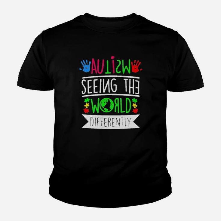 Autism Seeing The World Differently Youth T-shirt