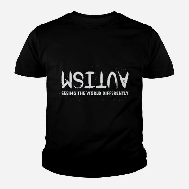 Autism Seeing World Differently Youth T-shirt