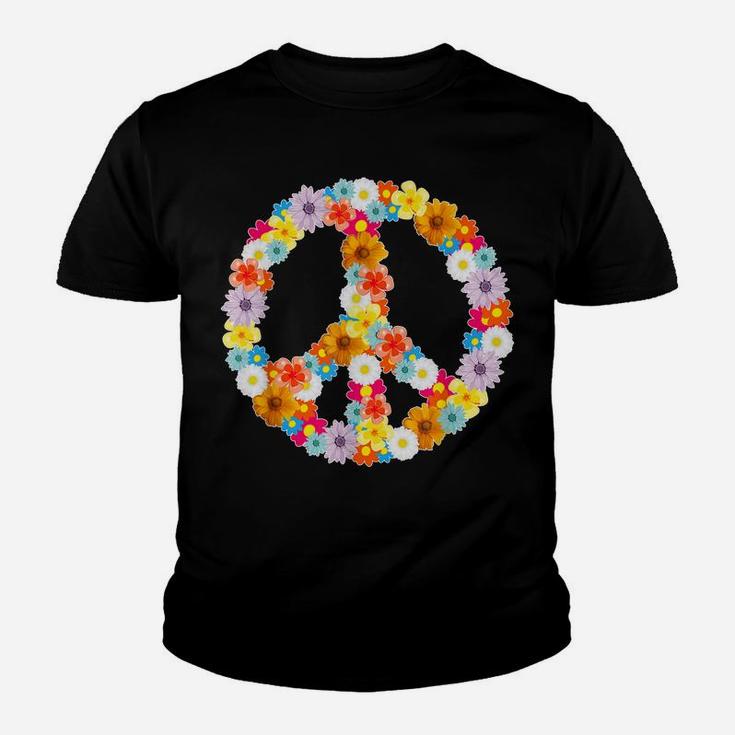 Awesome Flower Power I Peace Sign I Hippie I Awesome Peace Youth T-shirt