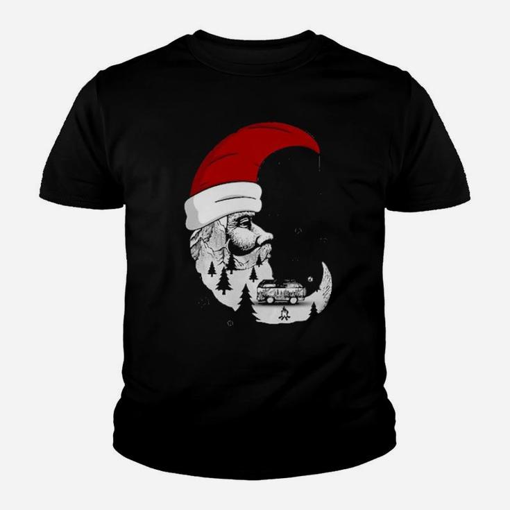 Awesome Santa Moon Hippie Youth T-shirt