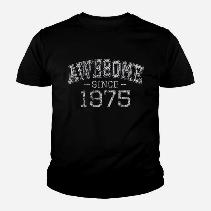 Awesome Since 1975 Vintage Style Born In 1975 Birthday Gift Youth T-shirt