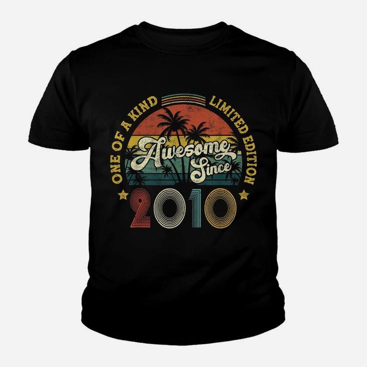 Awesome Since 2010 12 Years Old Vintage 12Th Birthday Gifts Youth T-shirt