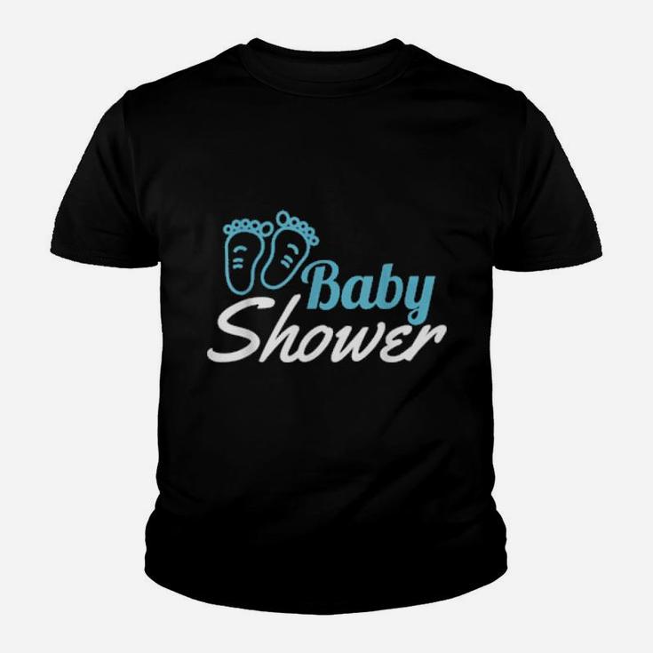 Baby Shower Royal Matching Gender Reveal Pregnancy Party Youth T-shirt