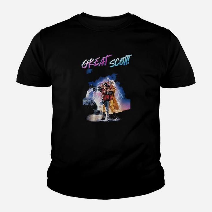 Back To The Future Great Scott Poster Youth T-shirt