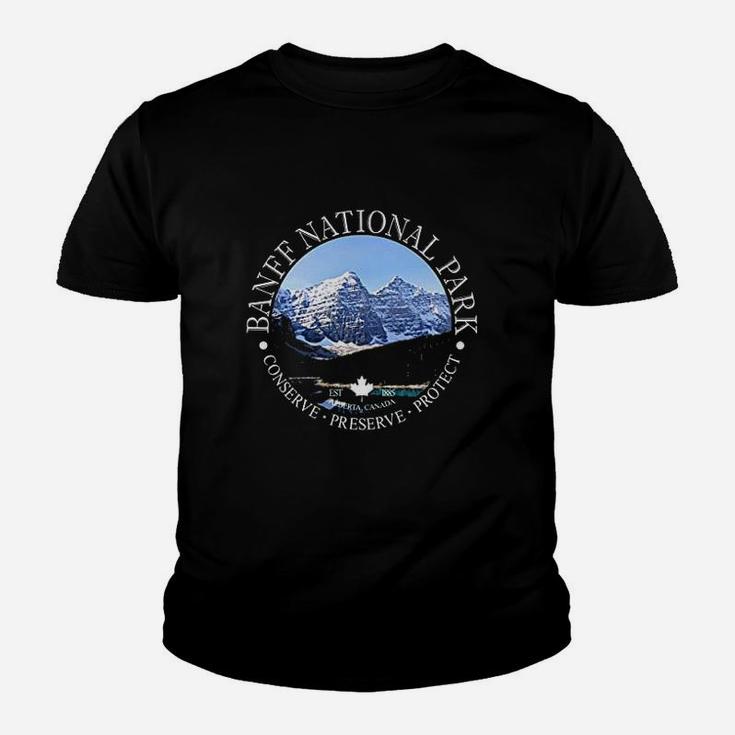 Banff National Park Conservation Banff Gift Youth T-shirt
