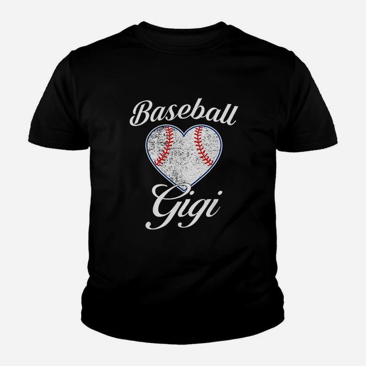 Baseball Gigi Funny Mother Day Gifts Mom Youth T-shirt