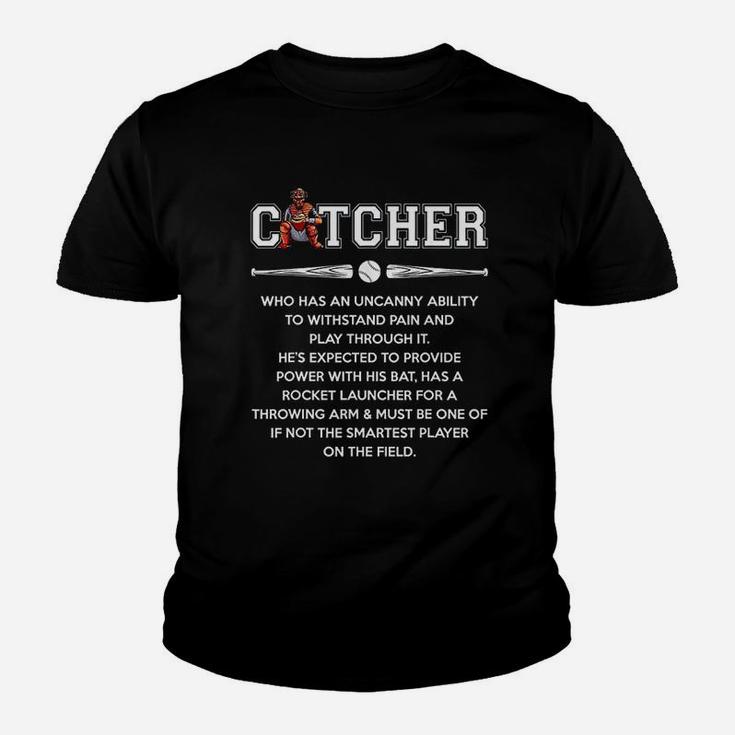 Baseball Lover Catcher Definition Youth T-shirt Baseball Lover Catcher Definition Youth T-shirt