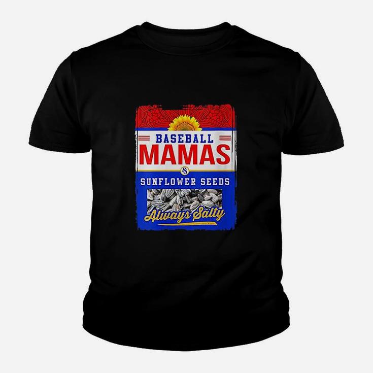 Baseball Mamas And Sunflower Youth T-shirt