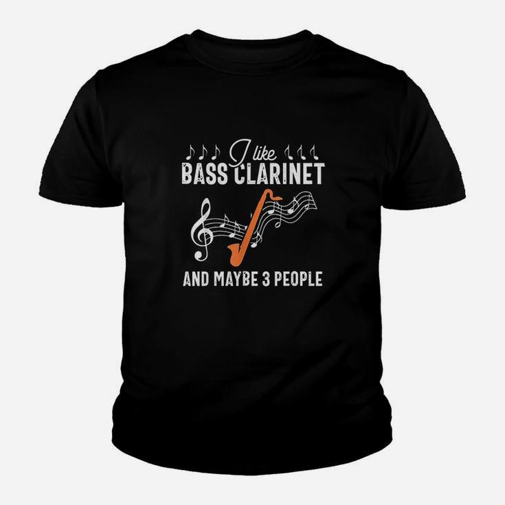 Bass Clarinet Player Funny People Music Instrument Gift Youth T-shirt